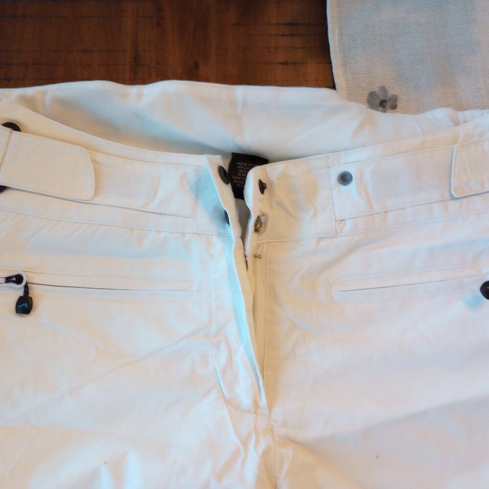 Polar Edge White Ski Pants Wore One Time